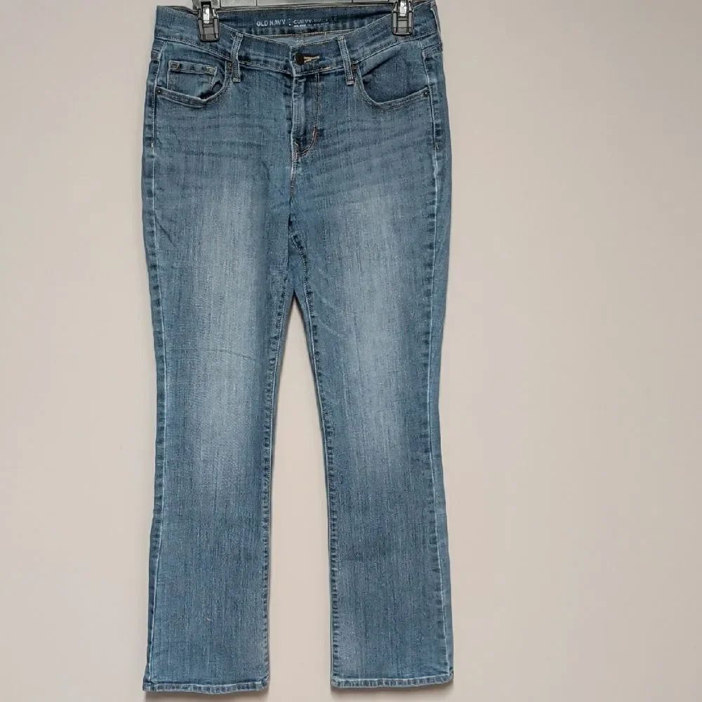 Old Navy Light Blue Straight Leg Jeans